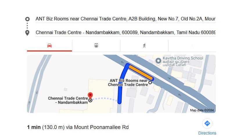 Ant Biz Rooms Near Chennai Trade Centre Ngoại thất bức ảnh